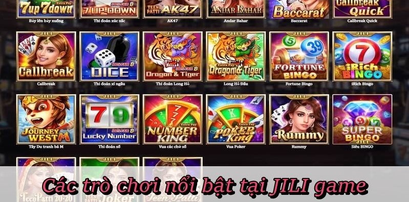 Danh sách các game JILI được nhiều người chơi